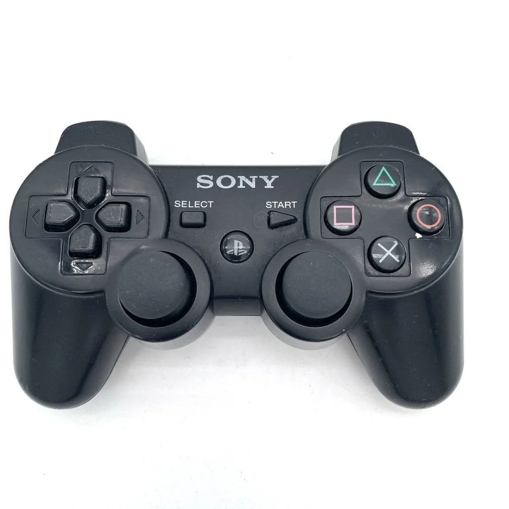 Sony PS3 DualShock 3 Wireless Controller CECHZC2U Black SIXAXIS Tested